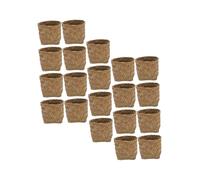 Ipetboom 20 Pcs Natural Grass Woven Candy Boxes Handcrafted Candy Containers for Wedding Party Favors Lightweight Gift Packing with Straw Design