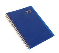 Ipetboom 2026 A5 Weekly Organizer Planner Notebook Blue Monthly Calendar Schedule Book Daily and Weekly Agenda for Personal, Teacher, and Work Planning