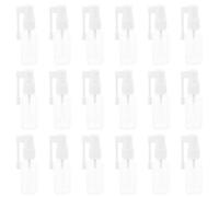 Ipetboom 20Pcs 30Ml Refillable Travel Perfume Atomizer Bottles with 360° Rotating Nozzle, Mini Spray Bottles for Essential Oils, Cologne, Makeup, Sample Liquid Dispenser