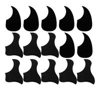 Ipetboom 20pcs 41-inch Acoustic Guitar Pickguards PVC Protective Scratch Plate Set with Waterdrop and Bird Shapes Anti-Scratch Guitar Protection Decals for Folk and