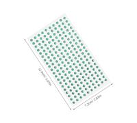 Ipetboom 20pcs Acrylic Diamond Sticker Rhinestone Cloth Sticker Self Adhesive Jewels The Bottom Is Glue