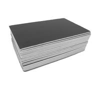 Ipetboom 20pcs Black Foam Board Pack with Smooth Paintable Surface and Stable Poster Presentation for Events and Commercial Exhibition, for Art Projects, Modelling, and Display