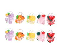 Ipetboom 20pcs Cartoon Gripper Mini Hair Claw Clips Girl Hair Accessories for Boys and Girls Resin Material for Everyday Use