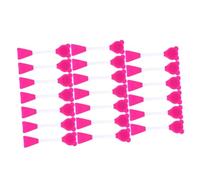 Ipetboom 20pcs Double-ended Silicone Mask Brush for Women Bear Shaped Facial Cleansing and Mask Applicator Tool Soft Tpe Material for Smooth Application Deep Cleansing and Skin Massage Spa