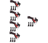 Ipetboom 20pcs Electric Massage Machine Connect Cables and Wires for and Therapy Machines Portable Replacement for Treatment Instruments