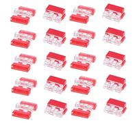 Ipetboom 20pcs Hinges for Cabinets Vanity Cabinet Hinges Latch Childproof Locks Adhesive Buckle Drawer Latch Closet Door Freezer for Kitchen