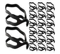 Ipetboom 20pcs Plastic Bun Maker Curler Double Hook Hair Styling Tool for Secure Hold for Messy Buns and Elegant Updos Hairdressing Tools and Hair Style