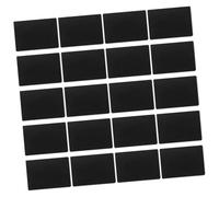 Ipetboom 20pcs Reusable Price Label Tags for Retail Store Management Multi-Functional Writable Abs Signs with Erasable Surface for Food Snacks Display and Flexible Use