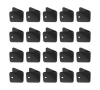 Ipetboom 20pcs Self-Adhesive Sticky Clips Mini Hanging Clips with Strong Adhesion Plastic Material for Office and Home Poster Picture Hanging