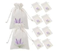 Ipetboom 20pcs Small Cotton Drawstring Sachet Bags for Lavender Spice Jewelry Storage Portable Decorative Pouches for DIY Craft Projects Wardrobe Fresheners Travel Friendly Fragrant Pouches