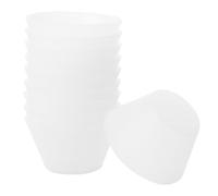 Ipetboom 20pcs Small Silicone Mixing Cups for Epoxy Resin DIY, Non-Stick Glue Mixing Bowls for Jewelry Crafting, Epoxy Resin Supplies for Handmade Art