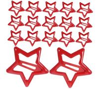 Ipetboom 20pcs Small Star Metal Hair Clips for Women Five Pointed Snap Hairpins Cute Hair Accessories for Birthdays Weddings and Everyday Styling
