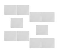 Ipetboom 20pcs Sublimation Mouse Mats Blank for Heat Transfer Printing Rubber and Cloth Material Accurate Operation Mouse Pads for Gaming and Office Use