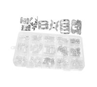 Ipetboom 210pcs Adjustable Metal Hair Cuffs and Charms for Braids Silver Hair Jewelry for Women Versatile Diy Accessories for Dreadlocks and Locs Viking and Vintage Style