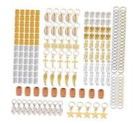 Ipetboom 210Pcs Fashion Headwear DIY Headdress for Women Metal Hair and Decorative Hairpins for Braids Dreadlocks Ponytails Curly and Straight Hair Accessories