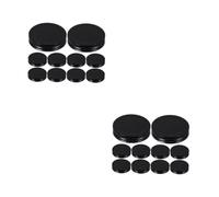 Ipetboom 24 pcs Leakproof Metal Jar Lids Black Tinplate Covers for Mason Jars Replacement Sealing Lids for Canning and Storage Easy to Clean and Reusable