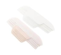 Ipetboom 24pcs Collar Shirt Protector Hat Collar Sweat Pad 290 * 68mm Curve Shape Antiperspirant Firm Adhesion for Shirts Intimate Appointments and Job Negotiations