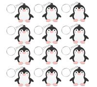 Ipetboom 24pcs Cute Penguin Bag Charm Sturdy Decorative Penguin Keyring for School Bags Animal Keychain Pendant Backpack Ornament