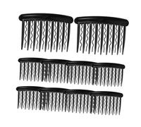 Ipetboom 24pcs Plastic Bridal Veil Combs with Teeth Vintage Straight Wave Side Hair Twist Clips for Women Strong Grip Wedding Hair Accessories for Fine Thin