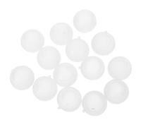 Ipetboom 24pcs Reusable Plastic Ice Cubes Food Grade Round Whiskey Ice Balls for Cooling Drinks Smooth Surface Easy to Clean Safe for Parties Bars and Home Use