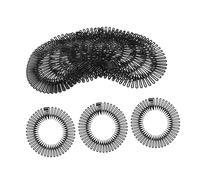 Ipetboom 24PCS Stretch Plastic Comb Headbands with Teeth Flexible Circular Hairbands for Women and Wigs Secure Spring Design for Daily Use and Parties Elegant Minimalist Style