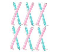 Ipetboom 24pcs Two Perm Rod for Hair Curling Heated Non-heated Hair Rollers Perm Rods Versatile Curls