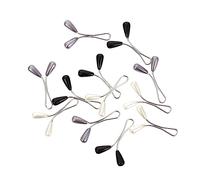 Ipetboom 24Pcs U Shaped Pearl Brooch Hijab Scarf Clips Fixing Pins for Women Elegant Faux Pearl Design Multi Purpose Headscarf and Shawl Accessories for Formal and Casual Wear