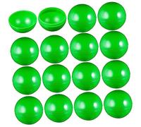 Ipetboom 25 Pcs Green Plastic Lottery Balls Hollow Round Game Props for Party Activities Raffles and Prize Draws Reusable Material for Event Celebrations