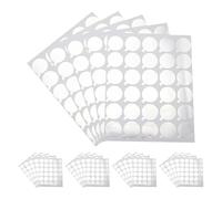 Ipetboom 25 Sheets Eyelash Extension Adhesive Glue Pallet Sticker Pads - 2.5cm Waterproof Adhesive Holder Pad Waterproof Lash Glue Tray Stickers For Eyelash Extensions