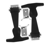 Ipetboom 2pcs Adjustable Stainless Steel Hood Fastener Latch with Quick Release T Handle Hasp for Vehicle Engine Hoods and Toolbox Industrial Grade Strength for Mechanical Equipment