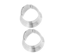 Ipetboom 2pcs African Ethnic Choker Necklaces for Women Lightweight Tribal Collar Jewelry Silver Tone Versatile Fashion Accessory for Casual and Formal Wear