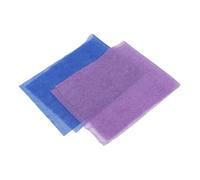 Ipetboom 2pcs African Mesh Exfoliating Washcloth Reusable Gentle Body Scrubber for Summer Bathing for Shower Cleansing