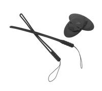 Ipetboom 2pcs Anti-skid Bicycle Phone Stick Adapter Mount for Edge Gps Computer, Stable Adhesive Bike Holder with Oval Base Compatible for Road and Mtb Cycling