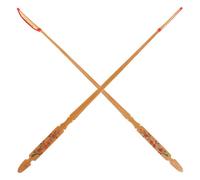 Ipetboom 2pcs Bamboo Yangqin Hammers for Dulcimer Practice and Performance with Even Striking Force and Deformation Resistant Musical Instrument Tools for Musicians Style