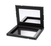 Ipetboom 2pcs Box Multichrome Eyeshadow Palette DIY Cosmetic Organizer Portable Eye Shadow Case