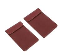 Ipetboom 2pcs Check Presenter Clipboard Compact Clip Board Note Taking Clip Board Display Clipboard Restaurant Note Easy to Use Check for Restaurant Brown Pu