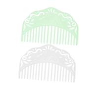 Ipetboom 2pcs Chinese Style Hair Side Comb Decorative Headdress for Women Simple Hairdressing Comb for Daily Wear and Hair Styling