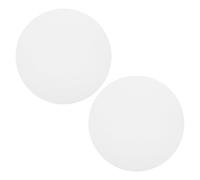 Ipetboom 2pcs Circular Acrylic Light Diffuser Panel 29.2cm Diameter, 1mm Thick Flush Mount Ceiling Lamp Shade Cover for Soft Glow and Light Diffusion in Home Lighting Fixtures
