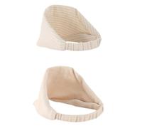 Ipetboom 2pcs Cotton Elastic Headscarves Windproof Warm Headbands for Women Postpartum Pregnancy Use Autumn Winter Head Wraps Random Style