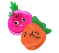 Ipetboom 2pcs Cute Vegetable Hair Clips for Boy Girl and Women Mini Carrot Onion Decorative Hair Accessories Strong Hold Non- Design for and Everyday Styling