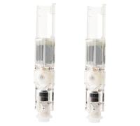 Ipetboom 2pcs Dc High Pressure Water Flosser Pump Core Replacement Brushless Piston Pump for Irrigation Transparent Plastic Design for Oral Care Travel Convenience