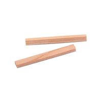 Ipetboom 2pcs Double Coil Humbucker Pickup Spacers Replacement Timber Guitar Parts Beige for Electric Guitar Mounting and Fit