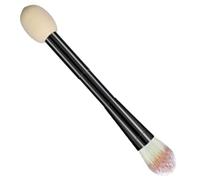 Ipetboom 2pcs Dual-ended Makeup Sponge Brush Set Foundation Concealer Powder Blush for Women Angled Detail Brush for Loose Powder for Valentine's Day/mother's Day/christmas