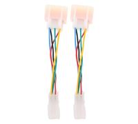 Ipetboom 2pcs Electric Bike Motor Extension Cable with Female Wire Connectors, Scooter Power Motor Cable Conversion Harness Type A for E-bike Controller Phase Angle Adjustment, Compatible