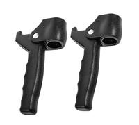Ipetboom 2pcs Ergonomic Walking Stick Handle Grips for Seniors Tube Foldable Cane Assist Handles for Joint Support Comfortable Grip for Daily Walks and Travel