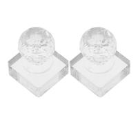 Ipetboom 2pcs Eyeshadow Pressing Tool Mold Eyeshadow Stamp Makeup Applicator for Easy Application Pressing Stamp