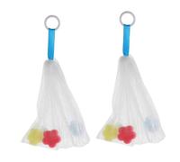 Ipetboom 2Pcs Face Cleansing Foaming Nets Small Soap Foaming Bags for Gentle Facial Skin Fine Mesh Soap Saver Bags for Rich Bubble Creation and Reusable Comfortable Texture