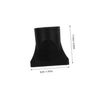 Ipetboom 2pcs Hair Dryer Attachment Nozzle Diameter Black Blow Dryer Replacement Tip for Traditional Hair Blower Styling Tool Compatible with Various Models for Home and Professional Salon