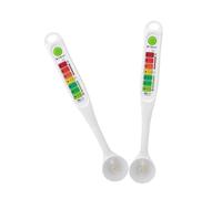 Ipetboom 2pcs Handheld Salinometer for Food Salt Concentration Portable Kitchen Salt Tester with Instant Display Accurate Salinity for Brine Pickled Vegetables Fermented Foods