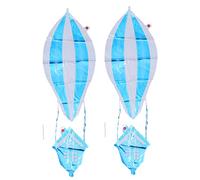 Ipetboom 2pcs Hot Air Balloon Decorative Balloons Aluminium Film and Creative Design for Birthday Celebrations Room and Stage Decorations